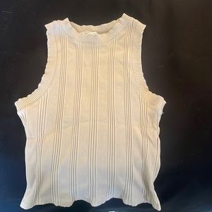 Zara tan tank top